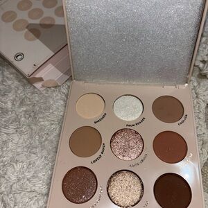 ColourPop going coconuts eyeshadow pallet